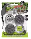 (4-PK) Gorilla Outdoor Sleeve Berber Pads Clear 1.5 H5006. Fixed Price $9.88.