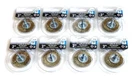8 Vulcan 2" Coarse Steel Wire Brush Wheels 1/4" Quick Change Hex Shank 7306. Fixed Price $16.99.