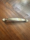 Set Of - 5 Drawer Pulls By Stanley Hardware Satin Nickel BB8017. Fixed Price $28.00.