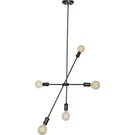 Renwil Creswell 5 Light Pendant Ceiling Oil Rubbed Bronze, Edison Bulbs. Fixed Price $499.99.