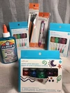 Kid & Craft Bundle New Elmer's Metallic Glue, Glitter Brushes Pen. Fixed Price $16.00.