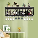 120CM Wall-mounted Wine Racks & Bottle Holders 2-TIER Metal Home Bar Decor. Fixed Price $215.08.