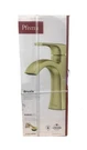 Pfister Bruxie Single-handle Single-hole Bathroom Faucet Brushed Gold. Fixed Price $96.21.