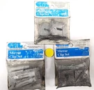 Crl Mirror Set No. 3061501 4 Screws Anchors -lot Of 3-. Fixed Price $30.00.