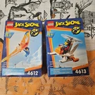 Lego Jack Stone Super Glider 4612 Turbo Chopper 4613 Vehicle Sets Crewman. Fixed Price $17.39.