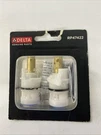(2-PK) Delta Two Handle Stem Cartridge Ceramic White RP47422. Fixed Price $39.95.