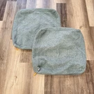 Jaxx Brio Floor Pillow Covers Lot 2 Blue Zippered Sherpa Plush. Fixed Price $74.88.
