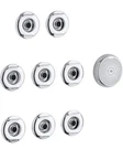 Kohler K-9698-CP Flexjet Whirlpool Tub Trim Kit Jets Chrome Brand New. Fixed Price $319.99.
