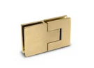 Fhc Belgrade Adjustable Glass-to-glass Hinge, Brass Material, Satin Finish. Fixed Price $77.17.