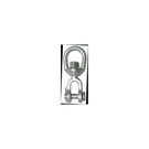 Chicago Hardware 216258 Galvanized Jaw & Eye Swivel, 5/8". Fixed Price $79.21.