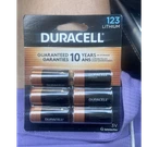 Duracell CR123A Lithium 3V Battery 6-PACK For High Drain Devices. Fixed Price $19.00.