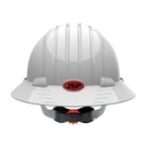 Jsp 6161 Evolution Deluxe Full Brim Hard Hat - White Point Suspension. Fixed Price $15.29.