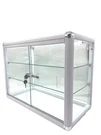White Countertop Showcase W/ Led. Fixed Price $199.54.