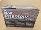Fiberon Phantom Universal Hidden Deck Fasteners With Pre-inserted Screws, Black. Fixed Price $30.00.