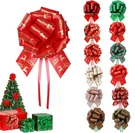 12 Pack Christmas Gift Bows 5" Pull For Wrapping Holiday Decorations. Fixed Price $8.92.