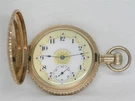 Antique 16S Fancy Dial 1888 Waltham "choo-choo" Gold Fill Pocketwatch, Serviced!. Fixed Price $2295.00.