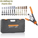 16" Rivet Tool, 13 Mandrels & 186 Nuts, Metric/sae, Semi-auto Retraction. Fixed Price $61.59.
