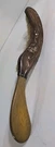 1900 Silent Butler Copper & Wood Dust Brush W/ Natural Bristles 11.5". Fixed Price $25.00.