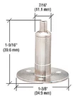 Crl Y03CR Drill-thru Shelf Support With Tensioner For 3/8" Cable System. Fixed Price $31.96.