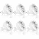 Luxrite MR16 Led Bulb GU5.3 3000K 500LM 12V Enclosed Fixture Rated (6-PACK). Fixed Price $39.95.
