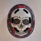 Bell Manic Black Skull Helmet Size 53-56 Cm Skateboard Bmx Yth 10/11. Fixed Price $25.00.