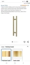 Togu TG-6012 24" Inches Solid Standoffs Heavy-duty Commercial Grade Gold. Fixed Price $38.00.