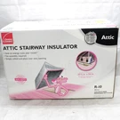 Owens Corning Attic Stairs Insulator R10 Fiberglass Insulation Kit 25 1/2 X 54". Fixed Price $98.57.