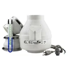 13.5" Indoor Outdoor Randon Mitigation Fan System Kit 95 Cfm Quiet Gas Reduction. Fixed Price $241.29.