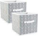 Dii Non Woven Storage Cubes 11 X Set Of 2 Grey. Fixed Price $13.04.