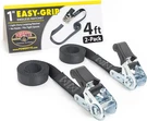 Powertye - Endless Ratchet Strap 1IN X 4FT Easy Grip (hookless), Tie Down. Fixed Price $16.99.