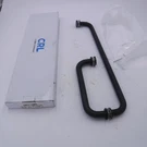 Crl BM8X18MBL Matte Black Pull Handle & 18" Towel Bar Series W/ Washers. Fixed Price $74.99.