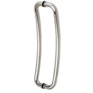 Crl CY18X18PS Polished Stainless Glass Mounted Round Tube Curved Shape Handle -. Fixed Price $160.00.