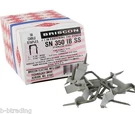 Briscon SN-350-IB-SS 302 Stainless Steel Cable Staples 1-1/16"WX1-7/16"L Box. Fixed Price $23.89.