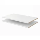 Closet Evolution 24 In X 14 Classic White Wood Shelves (2-PACK) New. Fixed Price $33.59.