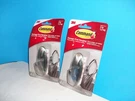 2 3M Command Medium Designer Hooks 17081BN-ES Brushed Nickel. Fixed Price $11.99.