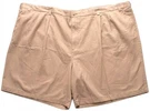 Harbor Bay Waist-relaxer Pleated Shorts Mens 64 Big Tall Khaki Beige 100% Cotton. Fixed Price $22.04.