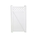 Ashton 3.7 Ft. X 6 White Vinyl Privacy Fence Gate Kit. Fixed Price $434.55.