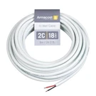 Armacost Lighting 24 Ft. (8 M) 18 AWG/2C White In-wall Cable. Fixed Price $9.95.