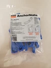 *10-PACK* Simpson Strong-tie Anchormate 5/8 In Diameter Bolt Holder, Blue. Fixed Price $24.99.