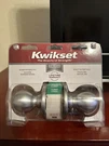 Kwikset 200P 26D Cp Hall And Closet Knob, Nickel 2007 Model 92001-275. Fixed Price $7.50.