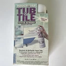 Homax Tub And Tile Refinishing Kit Spray-on Epoxy Bright White 17 Oz High-gloss. Fixed Price $26.00.