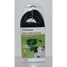 Outdoor Extension Cord With 3 Outlet * 22FT Westinghouse. Fixed Price $14.00.