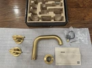 Kohler Castia Studio Mcgee T35911-4-2MB Deck Mount Bath Tub Filler Faucet Read. Fixed Price $399.00.