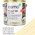 Osmo Polyx Oil 3054 Clear Satin Interior Natural Finish 0.75L Dented. Fixed Price $45.00.