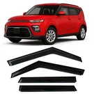 2020-2025 Tape-on Rain Guards For Kia Soul Side Window Deflector Visors Ex Gt.... Fixed Price $102.19.