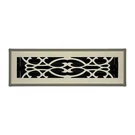 Victorian 2" X 10" Ventilation Floor Register Home Cover -satin Nickel. Fixed Price $13.95.