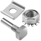 Shower Glass Door Parts Stainless Steel Pivot Pin Kit With Hex-nut & Bolts. Fixed Price $16.50.