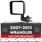 Driver Side Mirror Replacement Compatible With 2007-2013 Jeep Wrangler Ma.... Fixed Price $57.47.