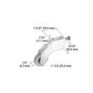 Crl 1" Nylon Sliding Screen Bottom Roller For Peachtree Doors B645. Fixed Price $11.00.