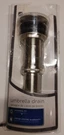 Glacier Bay 2-3/4" Brass Decorative Umbrella Drain Brushed Nickel 1000048890. Fixed Price $15.99.